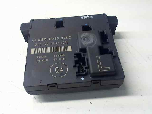  modulo electronico   mercedes bm serie 211 berlina e 270 cdi (211.016) 2.7 cdi cat