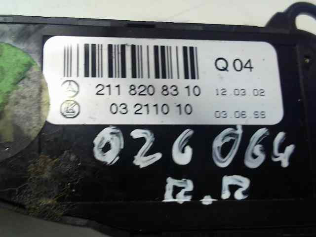  mando retrovisor   mercedes bm serie 211 berlina e 270 cdi (211.016) 2.7 cdi cat