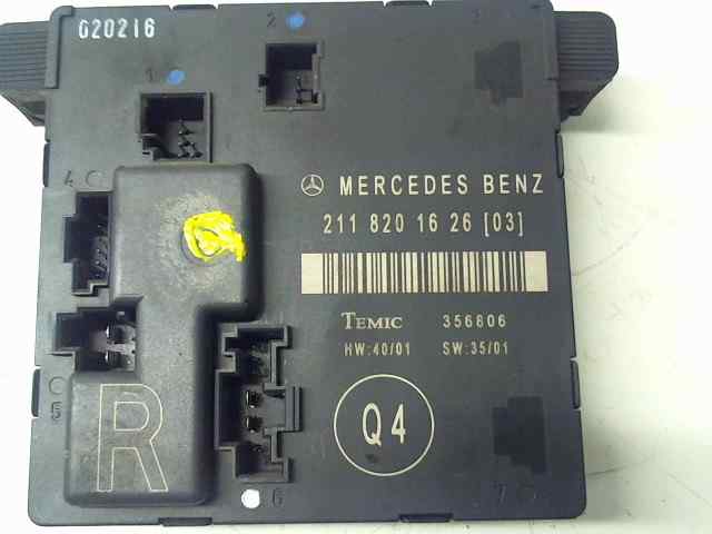 modulo electronico   mercedes bm serie 211 berlina e 270 cdi (211.016) 2.7 cdi cat