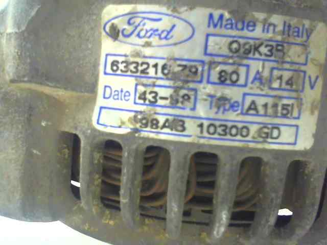  alternador   ford focus berlina (cap) sport 1.6 cat