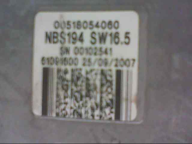  uce direccion   fiat croma (194) 1.9 8v multijet dynamic 1.9 8v jtd cat (939a1000 / 192a8000)