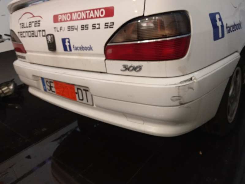  paragolpes trasero   peugeot 306 berlina 3/4/5 puertas (s2) basico 1.9 diesel