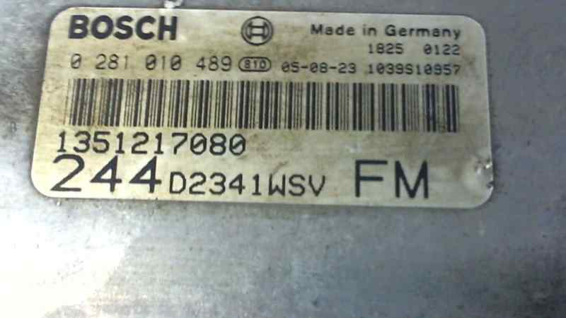  centralita motor uce   peugeot boxer caja abierta (bat. 4035)(333/335)(2007 ) 
