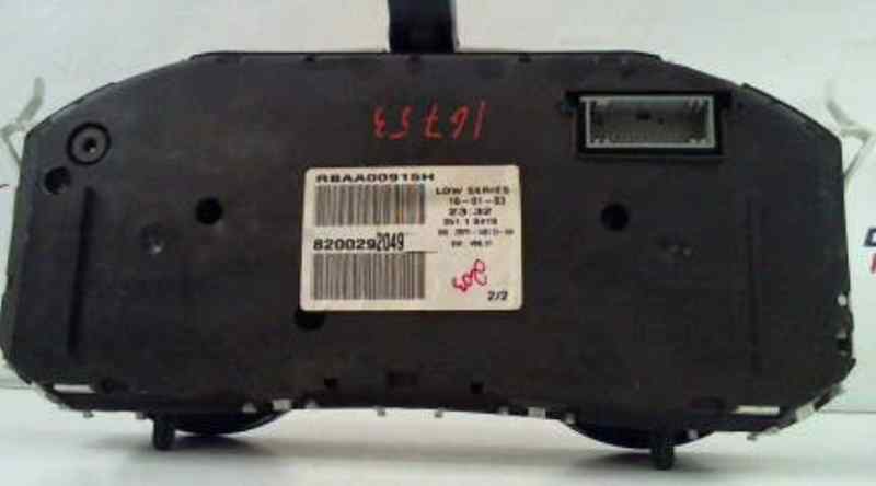  cuadro instrumentos   renault megane ii berlina 5p confort authentique 1.9 dci diesel
