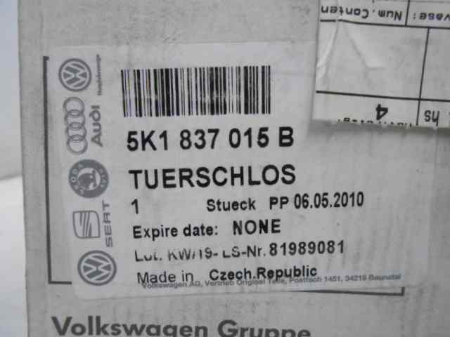 cerradura puert delantera izquierda   seat recambio original .