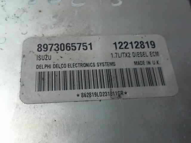  centralita motor uce   opel astra g berlina comfort 1.7 16v dti cat (y 17 dt / lr6)
