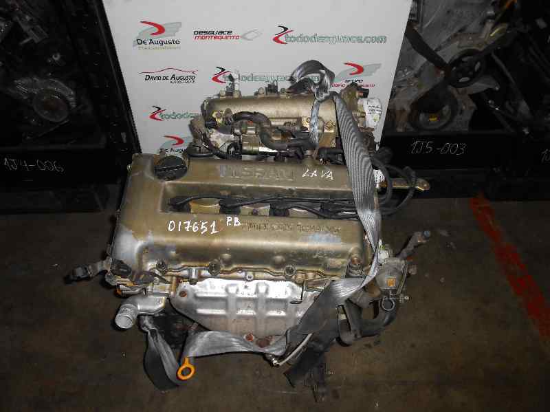  motor completo   nissan primera berl./familiar (p10/w10) invitation berlina (p10) 2.0 16v cat
