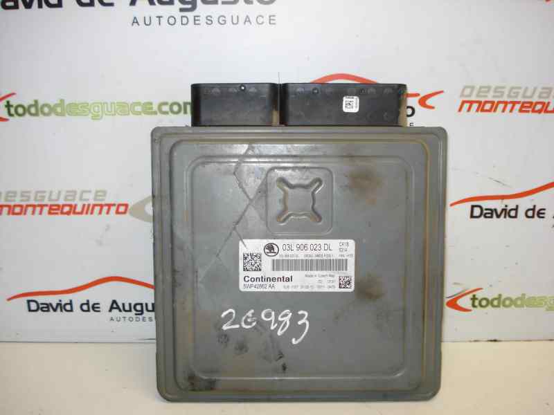  centralita motor uce   skoda fabia combi (5j5) ambition 1.6 tdi