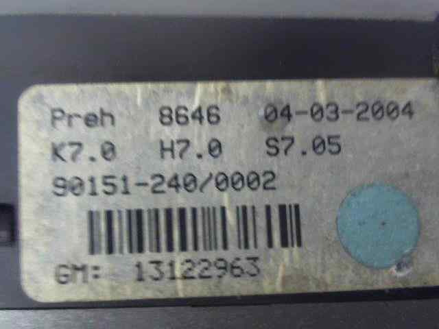  mando calefaccion / aire acondicionado   opel astra h berlina cosmo 1.7 16v cdti