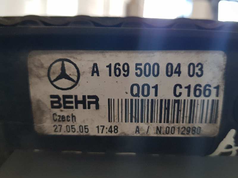  radiador agua   mercedes clase a (w169) a 180 cdi a-edition 2.0 cdi cat