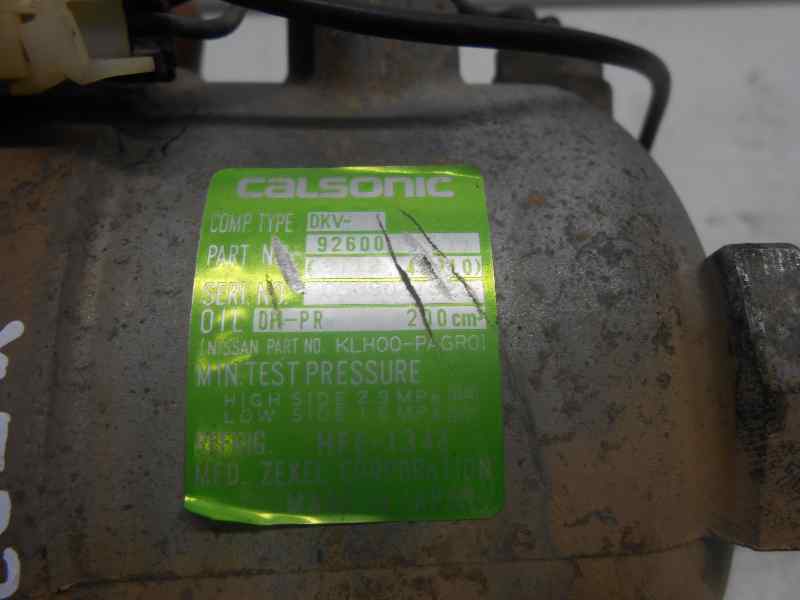  compresor aire acondicionado   nissan terrano/terrano ii (r20) avenue 2.7 turbodiesel
