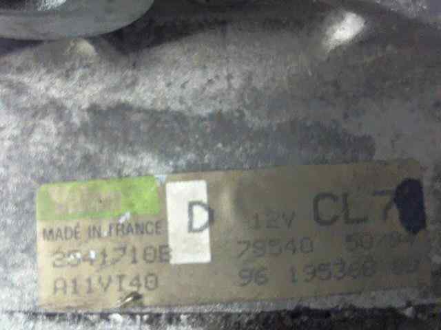  alternador   renault megane i berlina porton trasero (ba0) 1.9 dti alize 1.9 dti diesel cat