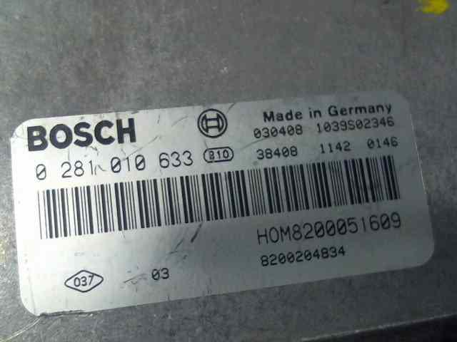  centralita motor uce   opel vivaro 1.9 cdti cat (f9q-762) 1.9 cdti cat (f9q-762)