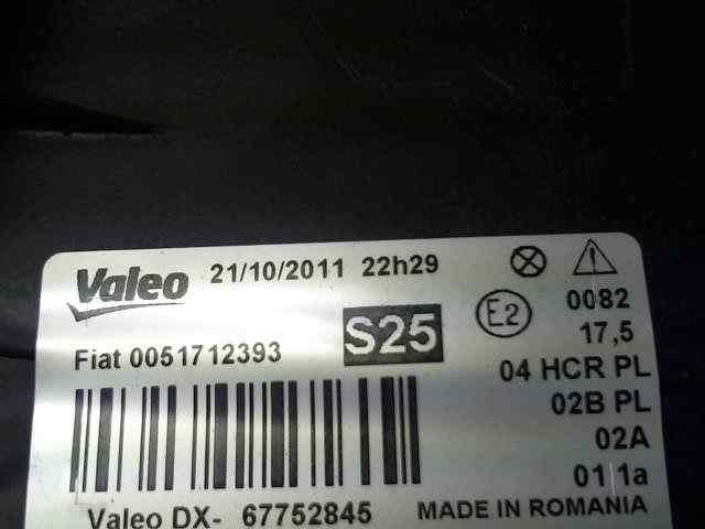  faro derecho   fiat recambio original . .