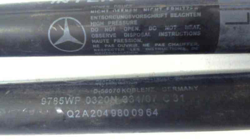  amortiguadores capo   mercedes bm 204 clase c berlina c 200 cdi blueefficiency (204.001) 2.1 cdi cat