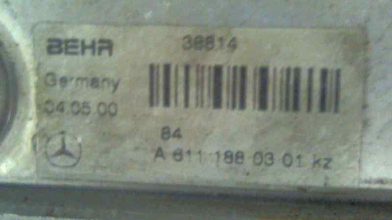  enfriador aceite motor   mercedes bm serie 203 t-modelo c 200 t cdi (203.204) 2.2 cdi cat