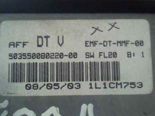  cuadro instrumentos   lancia phedra (180) 2.2 jtd 16v executive 2.2 jtd cat