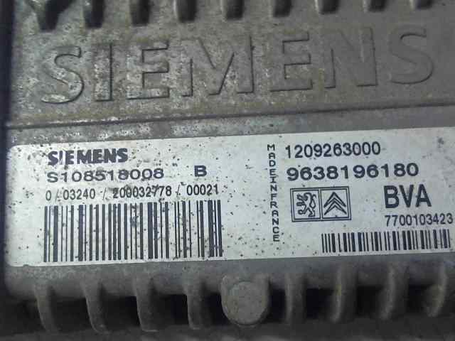  centralita motor uce   peugeot 306 berlina 3/4/5 puertas (s2)(04.1997-) 