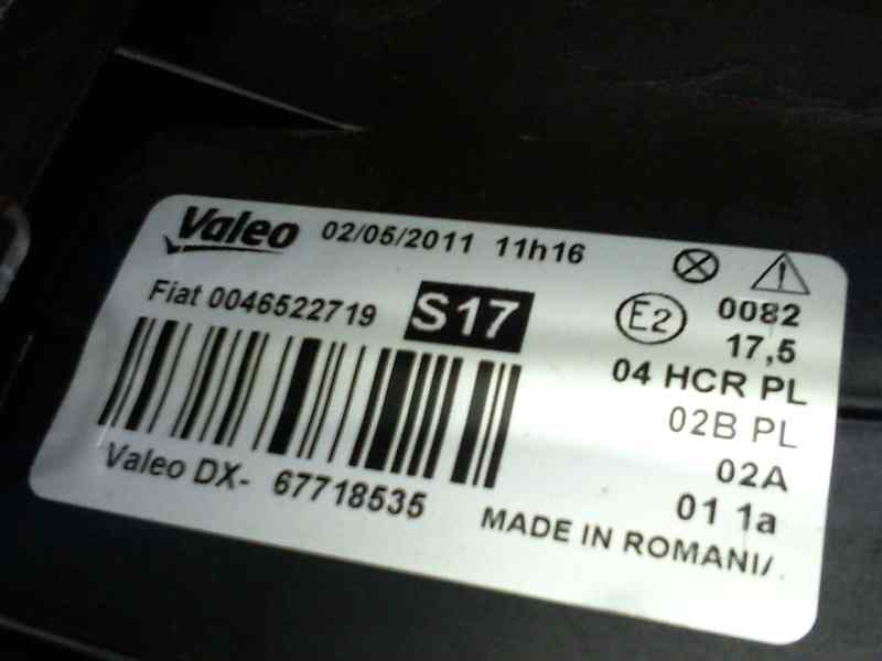  faro derecho   fiat recambio original . .