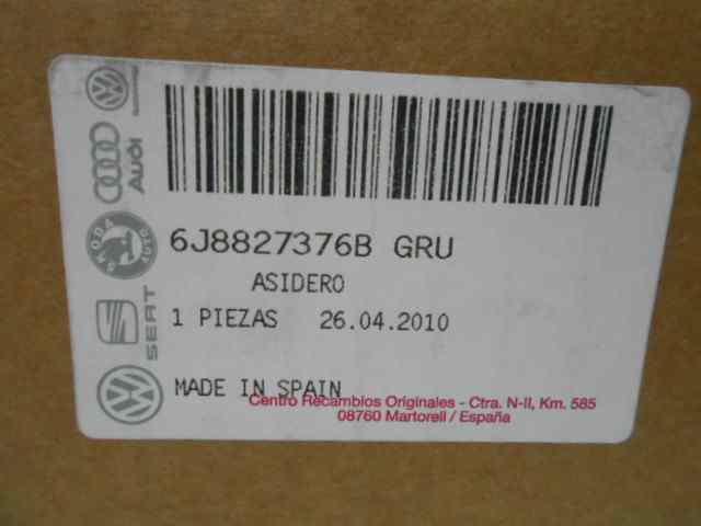  moldura piloto matricula   seat recambio original .