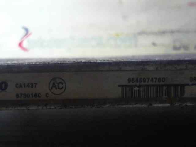  condensador / radiador aire acondicionado   citroen berlingo 1.9 d 800 furg. 1.9 diesel