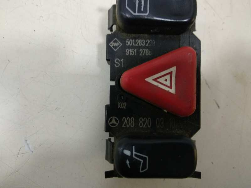 interruptor warning   mercedes clase e (w210) berlina 200 (210.035) 2.0 16v cat