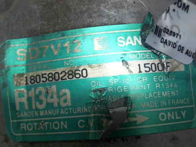  compresor aire acondicionado   citroen saxo 1.5 d image 1.5 diesel