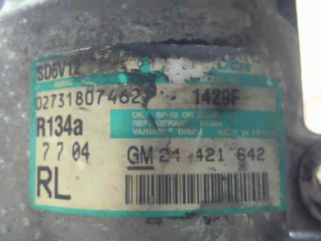  compresor aire acondicionado   opel meriva cosmo 1.7 16v cdti cat