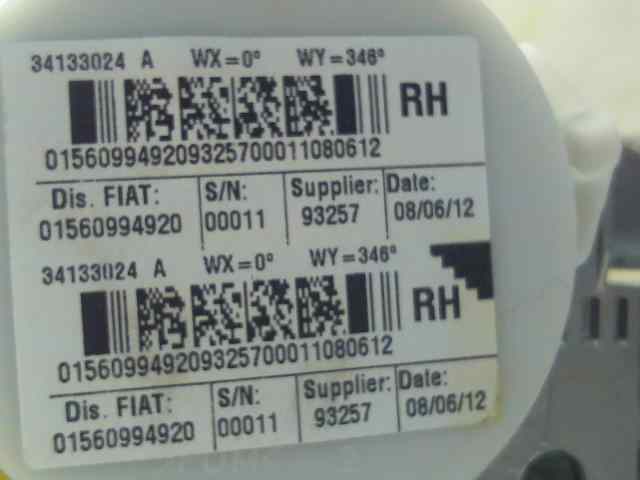  cinturon seguridad delantero derecho   fiat recambio original . .