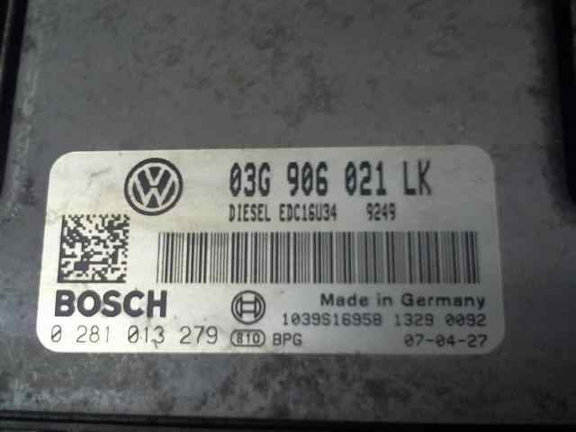  centralita motor uce   seat leon (1p1) reference 1.9 tdi