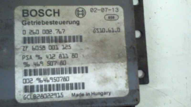  centralita cambio automatico   peugeot 607 (s1) basico 3.0 v6 24v