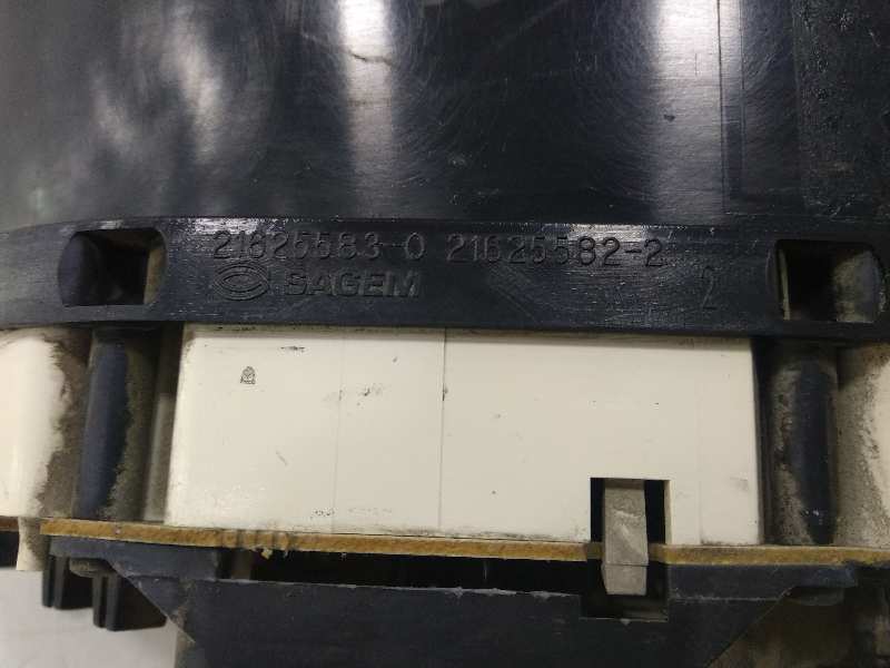  cuadro instrumentos   citroen xsara berlina 1.9 td sx 1.9 turbodiesel