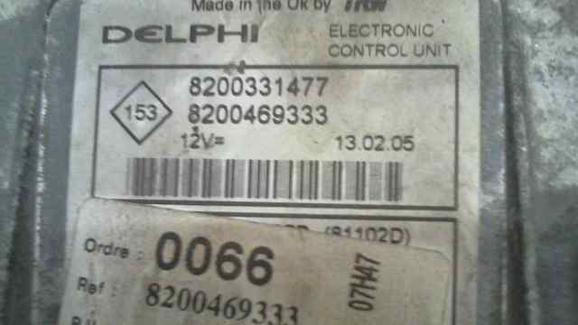  centralita motor uce   renault kangoo (f/kc0) 