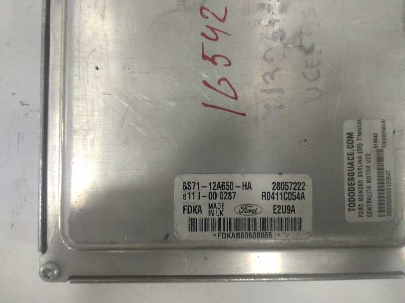  centralita motor uce   ford mondeo berlina (ge) titanium (d) 2.0 tdci cat