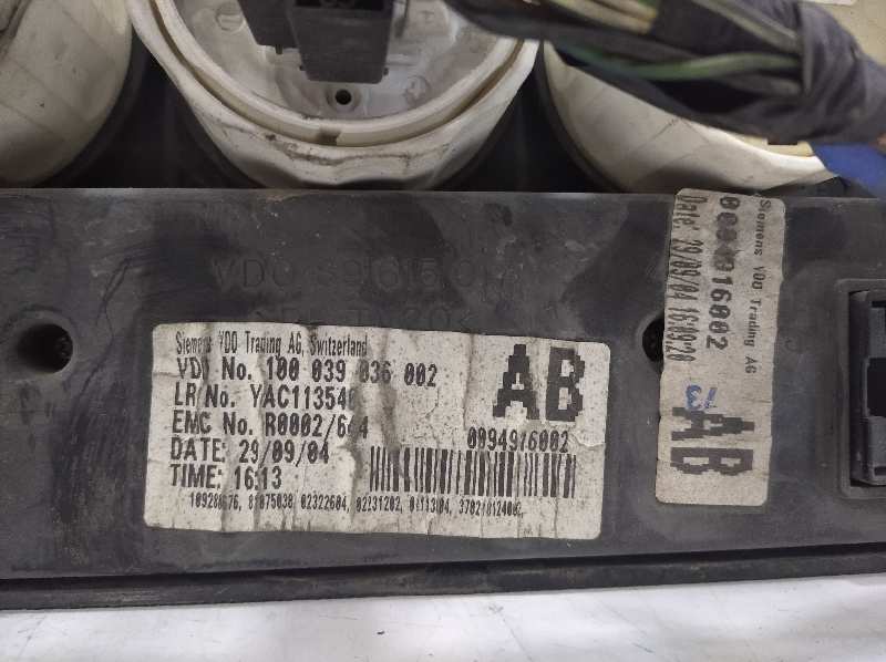 cuadro instrumentos   land rover defender (ld) 2.5 td5 2.5 td5
