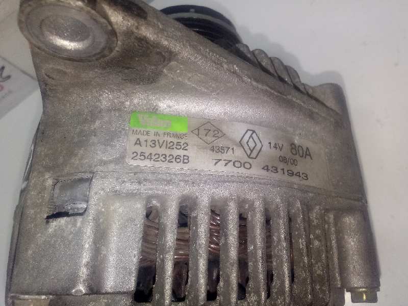  alternador   renault megane i classic (la0) 1.9 dti rn (laon) 1.9 dti diesel cat