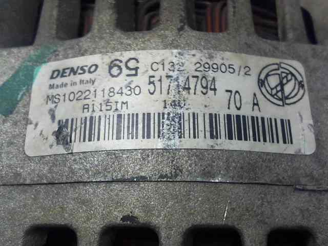  alternador   fiat grande punto (199) 1.4 8v active (01.2007-) 1.4 cat