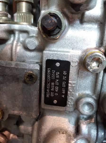  motor completo   ssangyong musso 2.3 tdi 2.3 turbodiesel cat