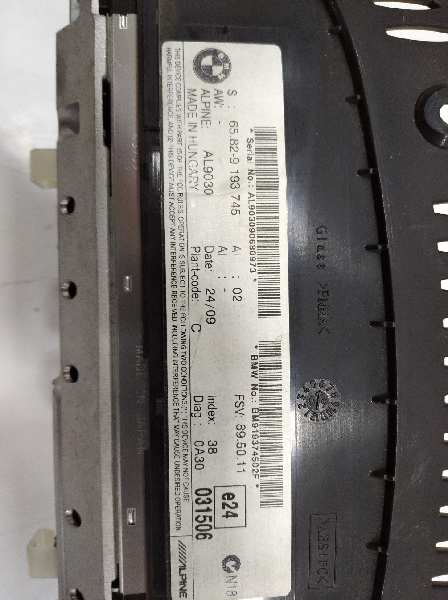  pantalla multifuncion   bmw serie 3 berlina (e90) 320d 2.0 turbodiesel cat