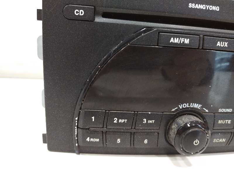  sistema audio / radio cd   ssangyong rexton rx 270 full 2.7 turbodiesel cat