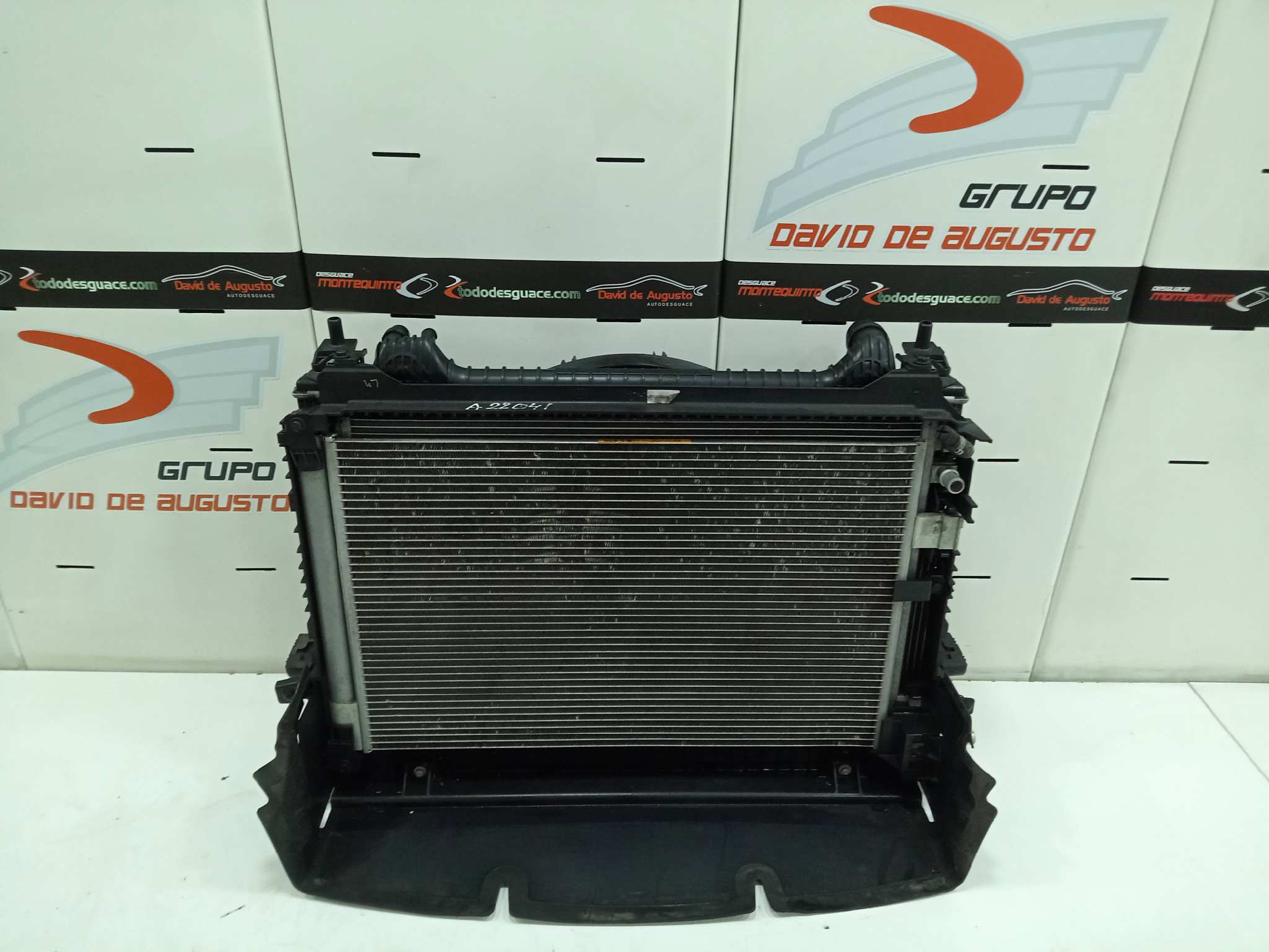  conjunto radiadores   jaguar xf portfolio 2.0 diesel cat