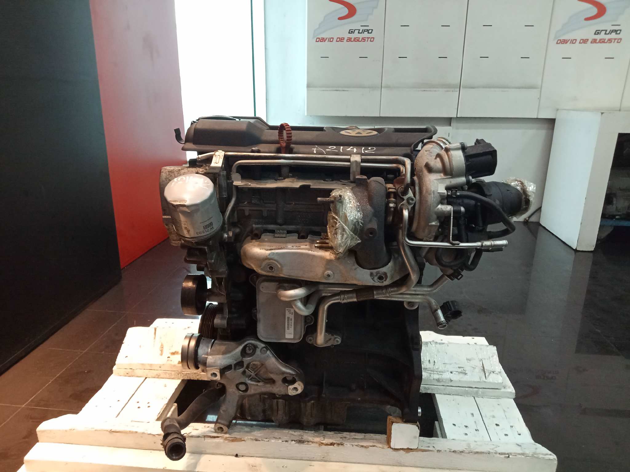  motor completo   volkswagen eos (1f7) 1.4 1.4 16v tsi