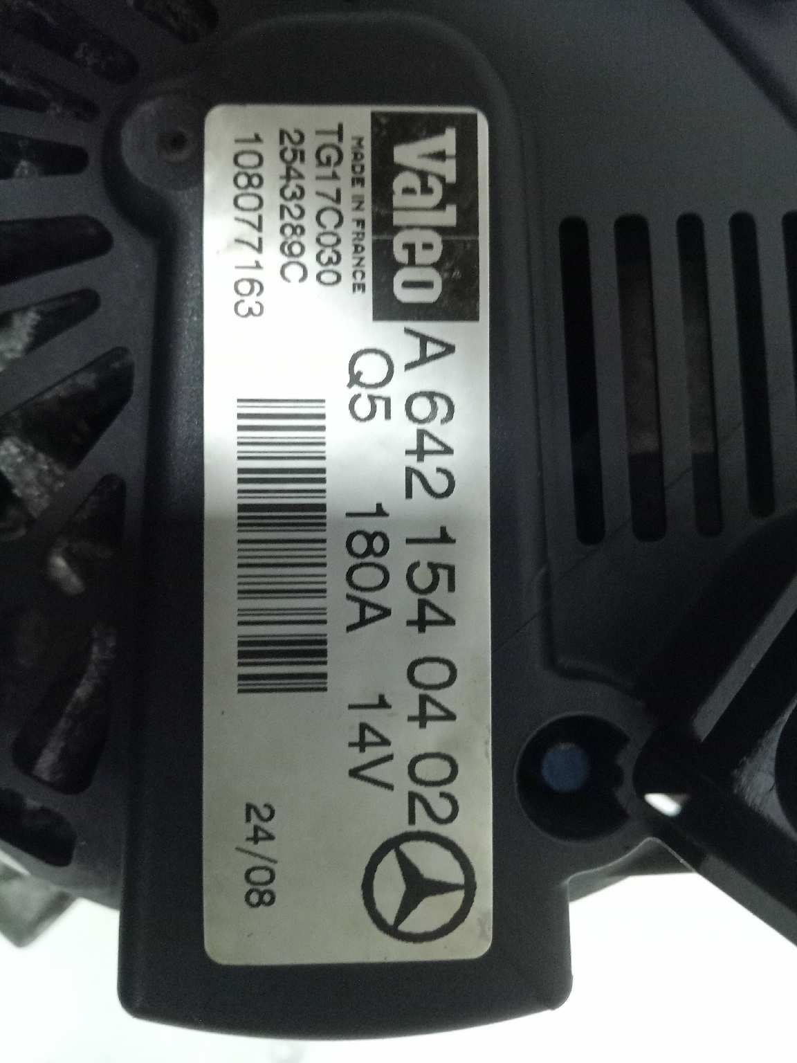  alternador   mercedes clase e (w211) berlina e 280 cdi (211.020) 3.0 cdi cat