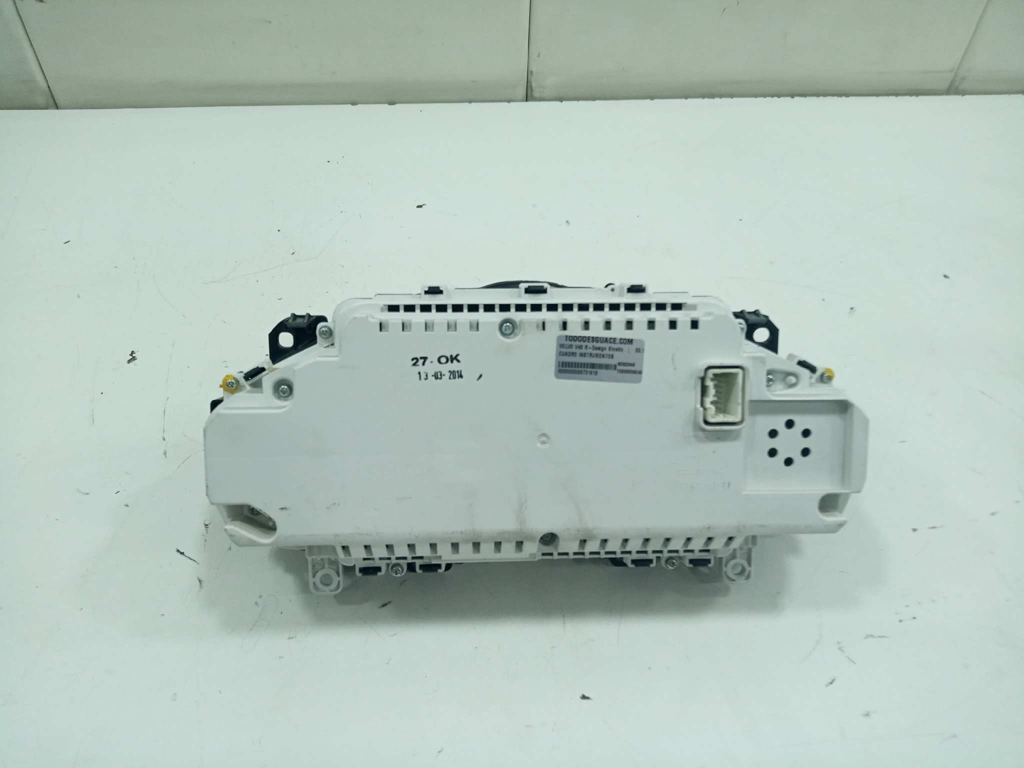  cuadro instrumentos   volvo v40 r-design kinetic 1.6 diesel cat