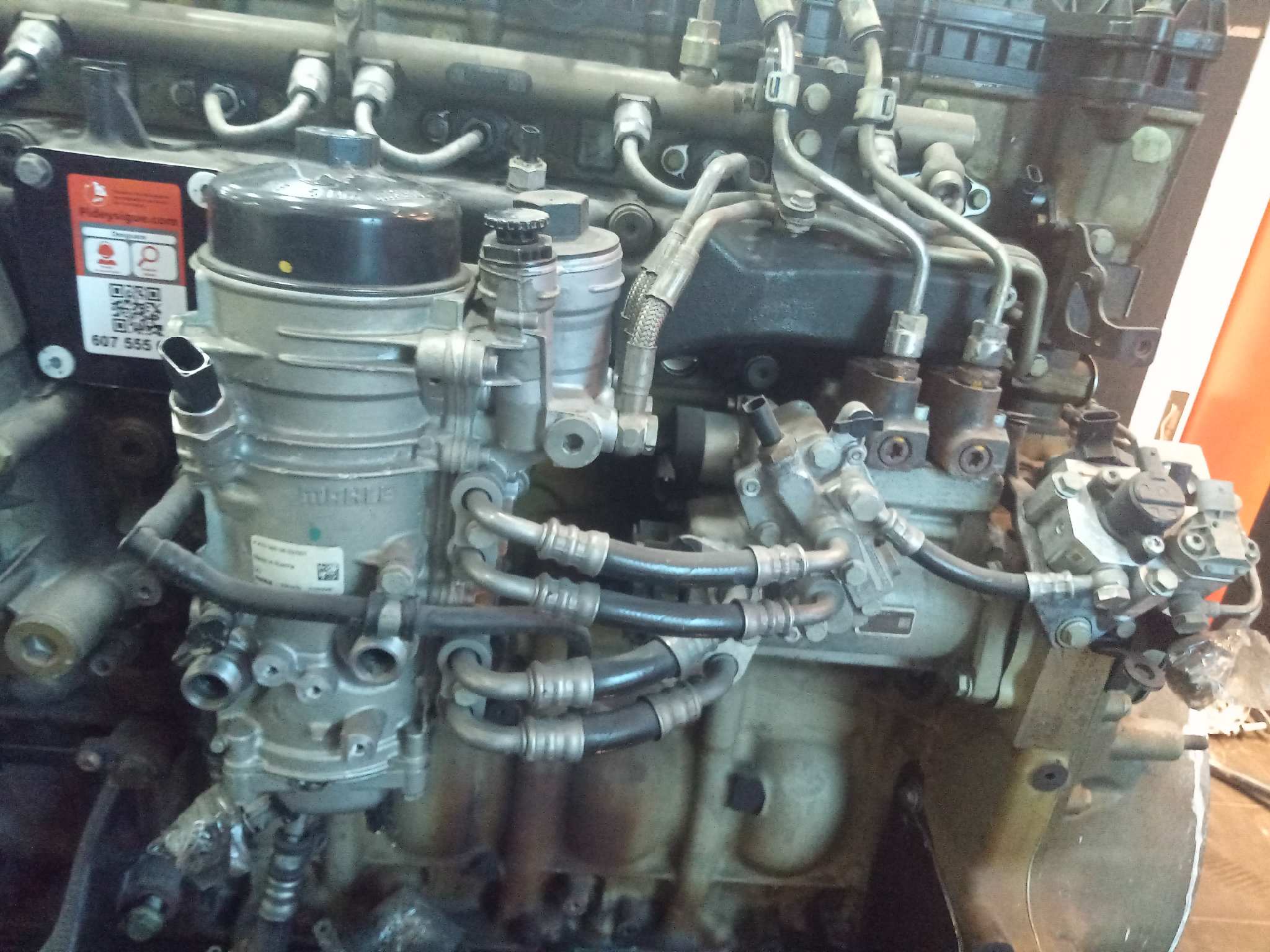  motor completo   mercedes antos bm 963.xxx 2-achser 18xx 4x2 om470 szm m classicspace 10.7 r6 diesel (om 470)