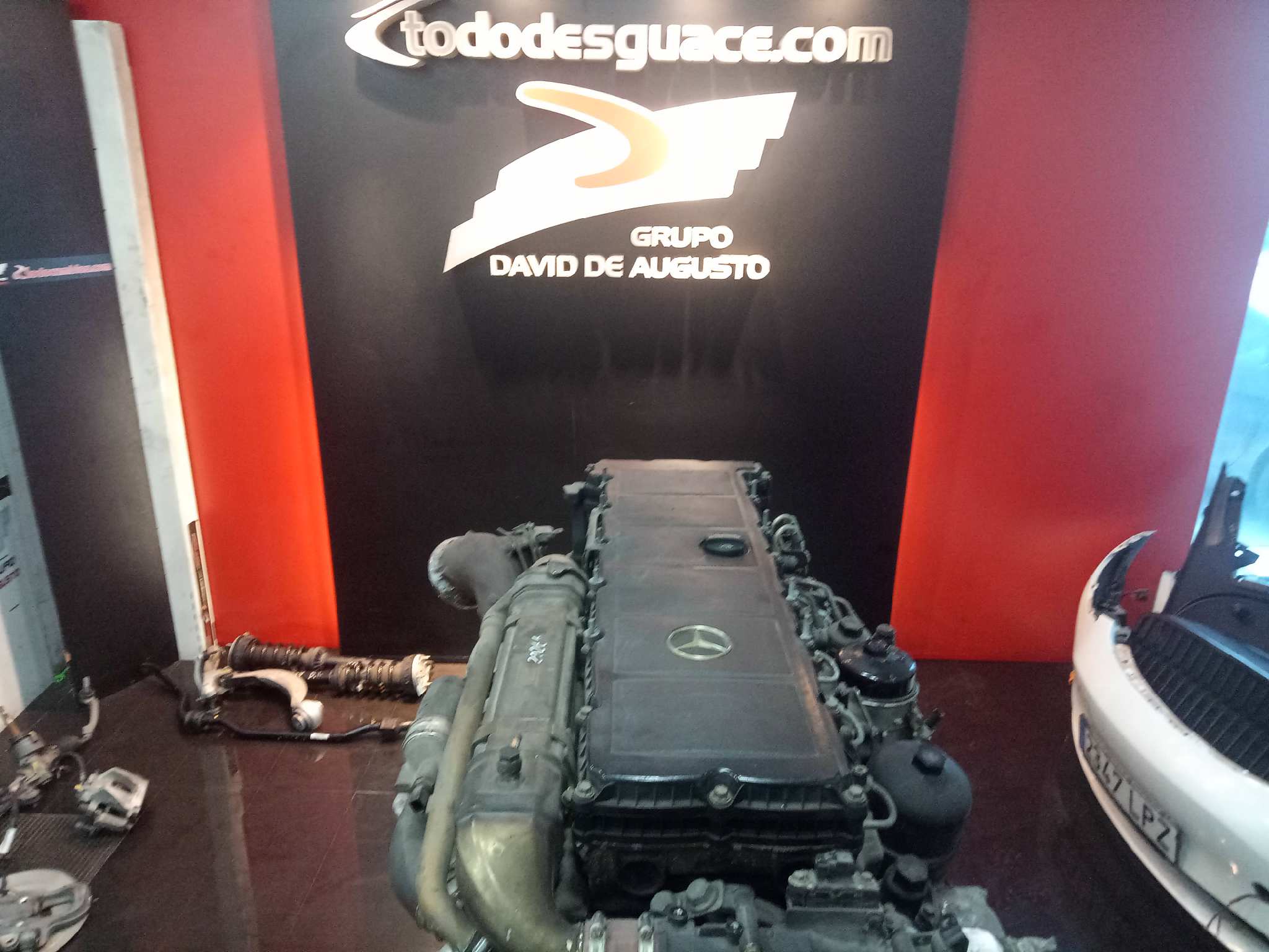  motor completo   mercedes antos bm 963.xxx 2-achser 18xx 4x2 om470 szm m classicspace 10.7 r6 diesel (om 470)