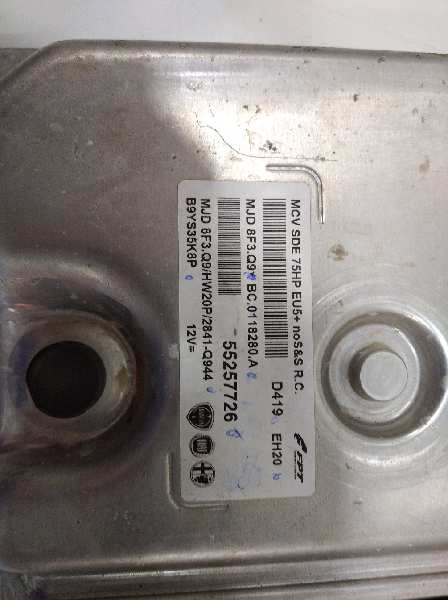  centralita motor uce   peugeot bipper basico 1.4
