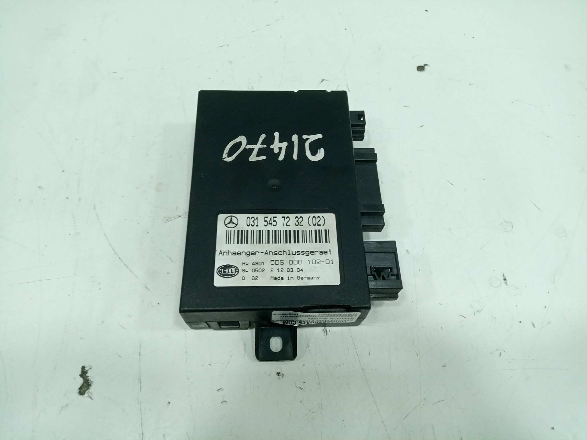  modulo de control   mercedes clase c (w203) berlina 220 cdi (la) (203.008) 2.2 cdi cat