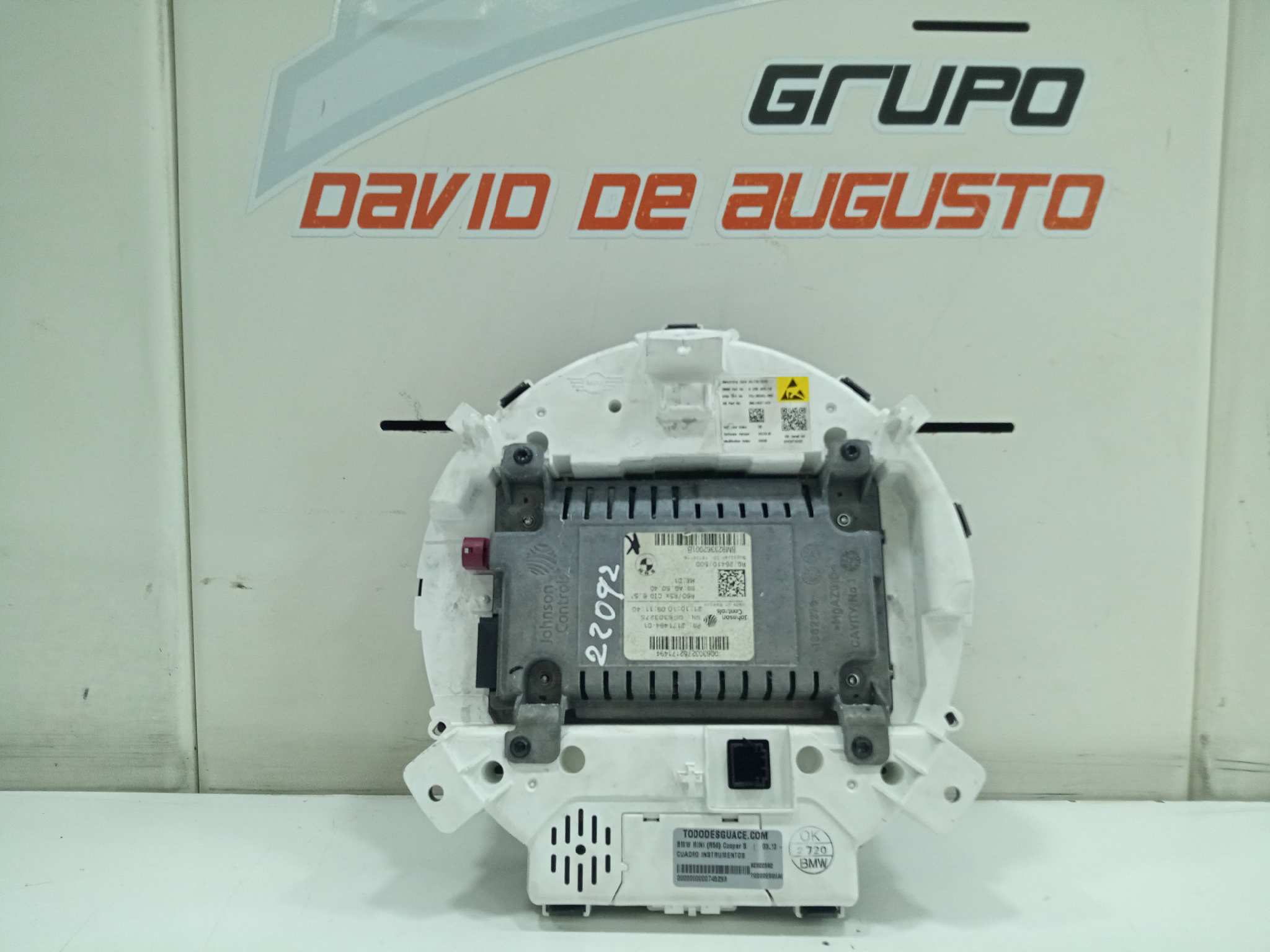  cuadro instrumentos   bmw mini (r56) cooper s 1.6 16v