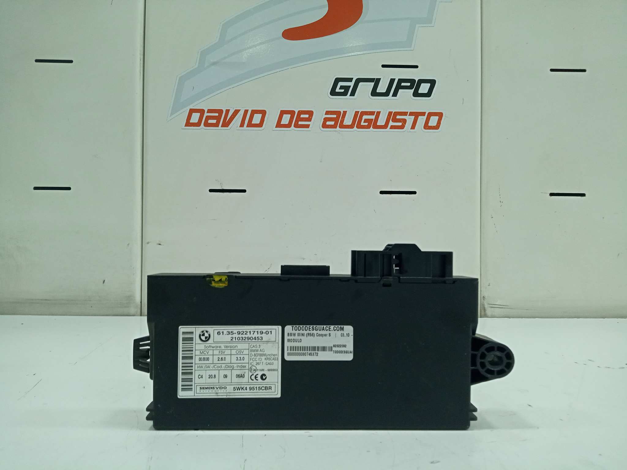  modulo   bmw mini (r56) cooper s 1.6 16v